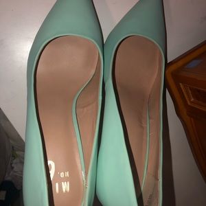 Blue/teal heels !!